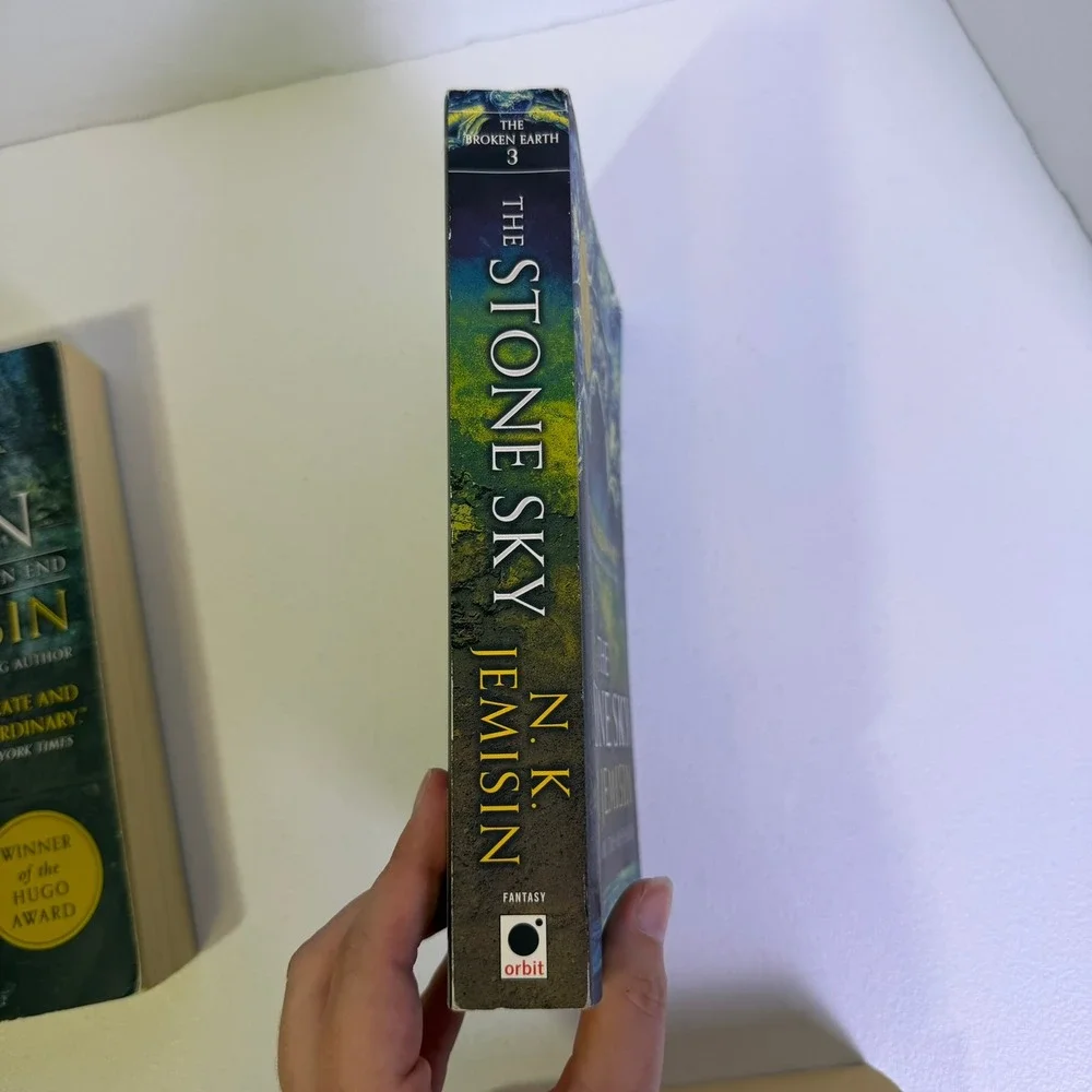The Broken Earth Trilogy NK Jemisin 3 Book Set Fifth Season Obelisk Gate Stone